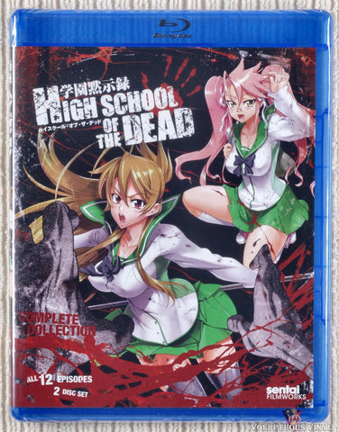 High School Of The Dead: Complete Collection Blu-ray front cover
