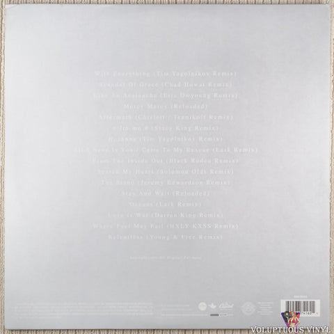 Hillsong United ‎– The White Album vinyl record back cover