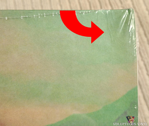Hillsong United ‎– Zion vinyl record back cover top right corner