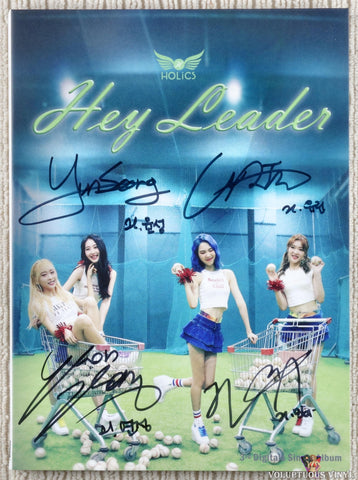 Holics ‎– Hey Leader CD front cover