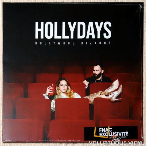 Hollydays – Hollywood Bizarre (2018) Red Translucent Vinyl, French Press, SEALED
