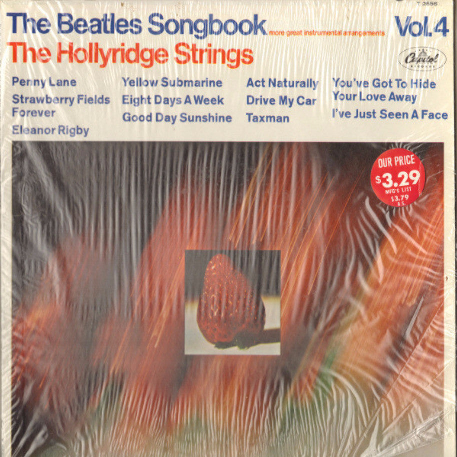 The Hollyridge Strings ‎– The Beatles Songbook Vol. 4 - Vinyl Record - Front Cover