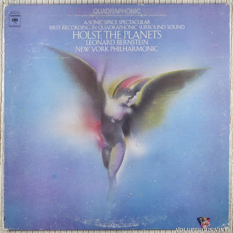 Holst - Leonard Bernstein, New York Philharmonic – The Planets vinyl record front cover