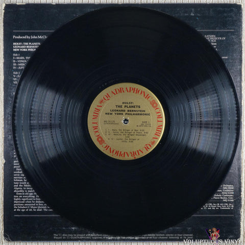 Holst - Leonard Bernstein, New York Philharmonic – The Planets vinyl record 