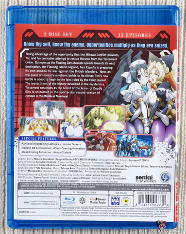 Horizon In The Middle Of Nowhere II: Complete Collection Blu-ray back cover