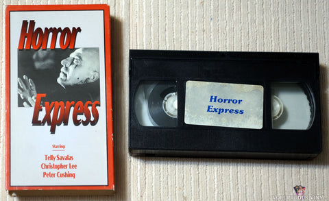 Horror Express VHS tape