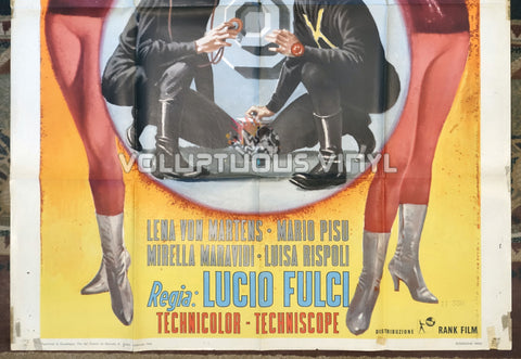 How We Robbed the Bank of Italy (1966) - Italian 2F Poster - Bottom Half