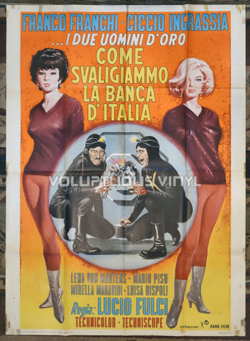 How We Robbed the Bank of Italy (1966) - Italian 2F Poster