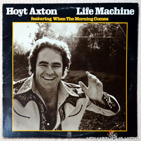 Hoyt Axton ‎– Life Machine vinyl record front cover