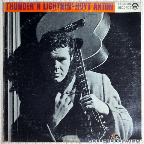 Hoyt Axton ‎– Thunder'N Lightnin' - Vinyl Record - Front Cover