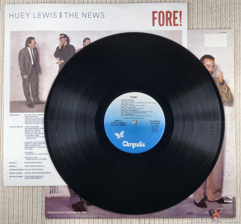 Huey Lewis And The News – Fore! vinyl record