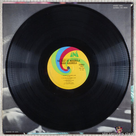 Hugh Masekela – The Best Of Masekela vinyl record 
