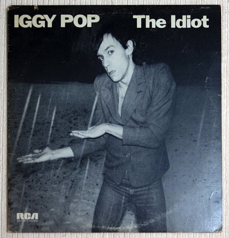 Iggy Pop The Idiot Front Cover Vinyl Record