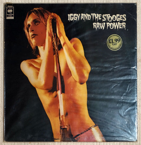 Iggy And The Stooges ‎Raw Power Front Cover Vinyl Record