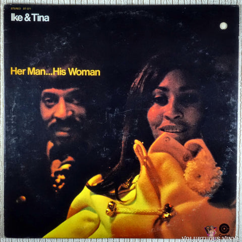 Ike & Tina Turner ‎– Her Man... His Woman vinyl record front cover