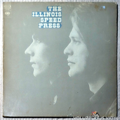 Illinois Speed Press ‎– The Illinois Speed Press - Vinyl Record - Front Cover