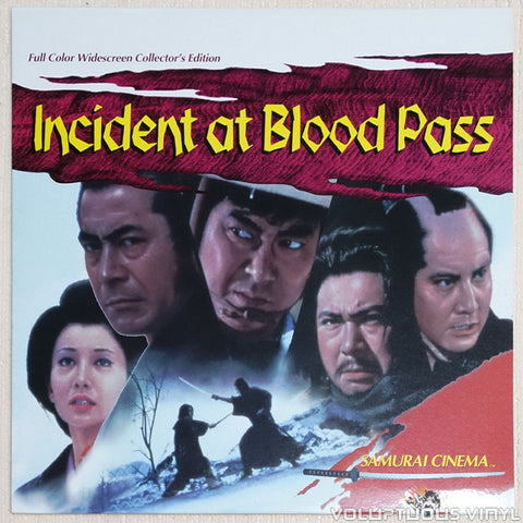 Incident at Blood Pass laserdisc front cover