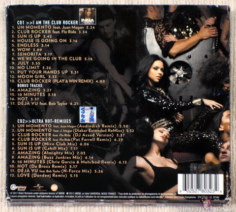 Inna ‎– I Am The Club Rocker CD back cover