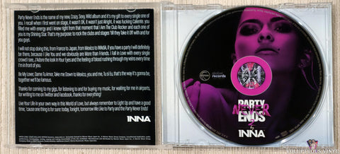 Inna ‎– Party Never Ends (Part 2) CD