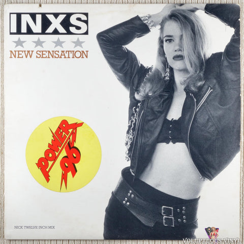 INXS – New Sensation (Nick Twelve Inch Mix) vinyl record front cover