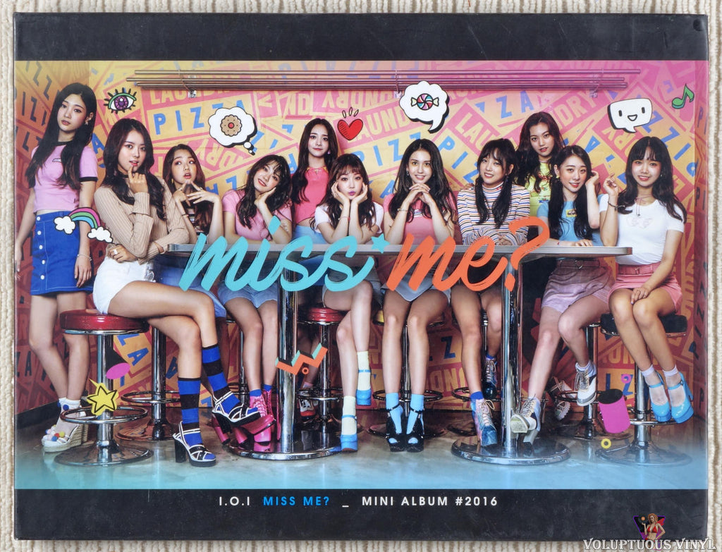 I.O.I – Miss Me? CD front cover