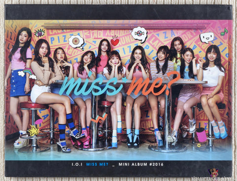 I.O.I – Miss Me? CD front cover