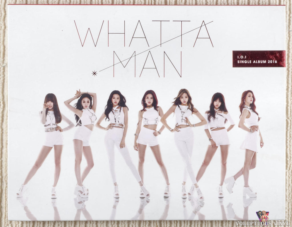 I.O.I – Whatta Man CD front cover