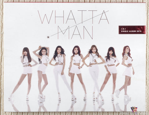 I.O.I – Whatta Man CD front cover