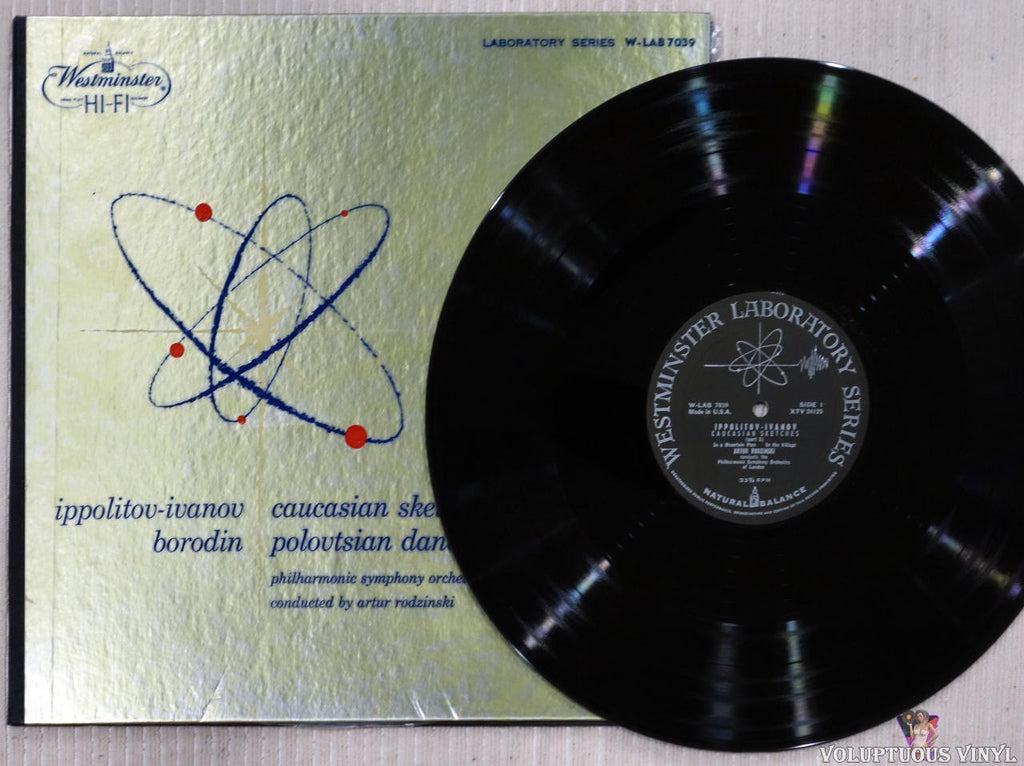 Ippolitov-Ivanov, Alexander Borodin ‎– Caucasian Sketches Op. 10  Polovtsian  Dances (1956) Vinyl, LP, Mono – Voluptuous Vinyl Records