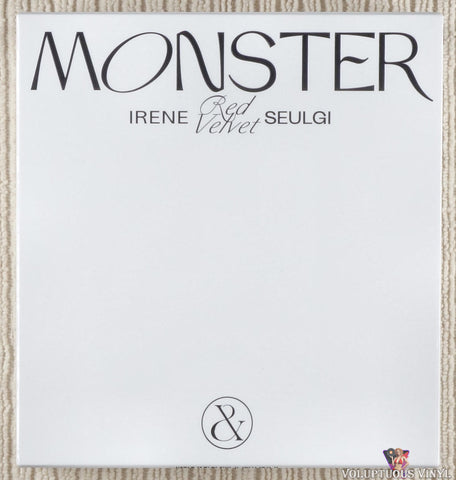Irene & Seulgi (Red Velvet) ‎– Monster CD front cover