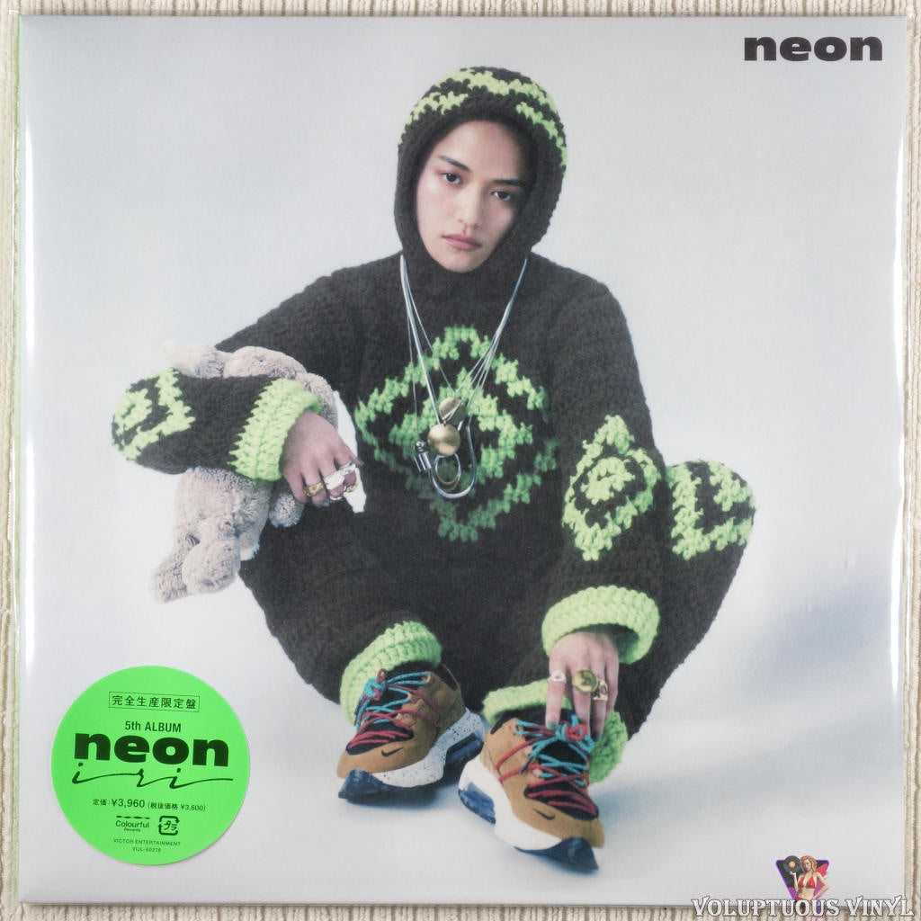Iri – Neon vinyl record front cover
