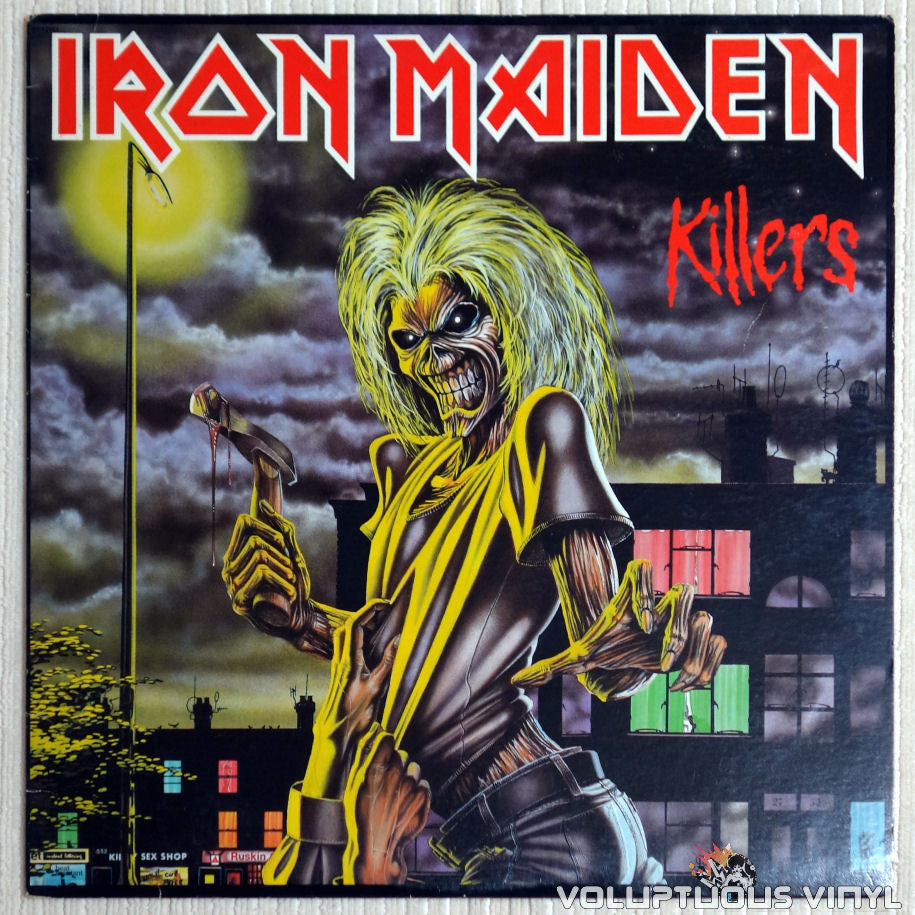 Iron Maiden ‎– Killers  - Vinyl Record - Front Cover
