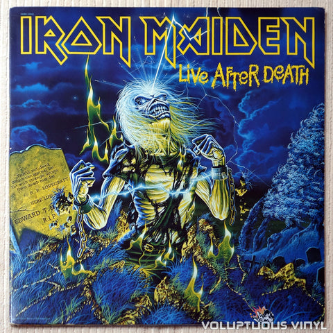 Iron Maiden ‎– Live After Death - Vinyl Record - Front Cover