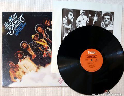 The Isley Brothers ‎– The Heat Is On vinyl record 