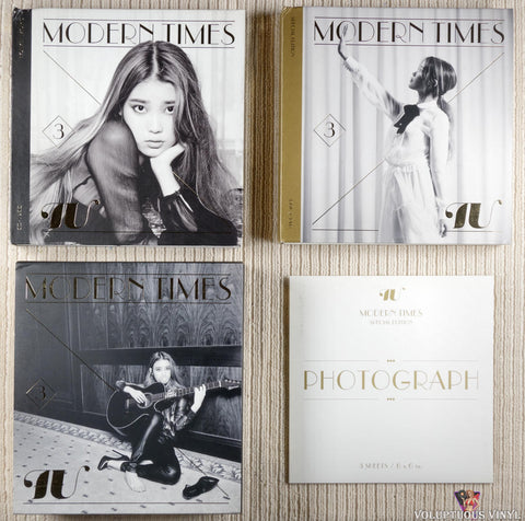 IU – Modern Times CD/DVD front covers