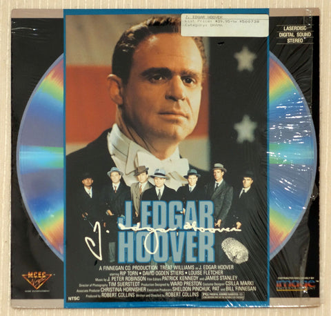 J. Edgar Hoover LaserDisc front cover