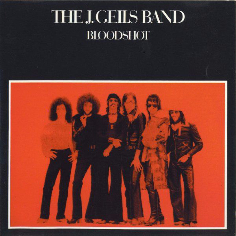 The J. Geils Band ‎– Bloodshot - Vinyl Record - Front Cover