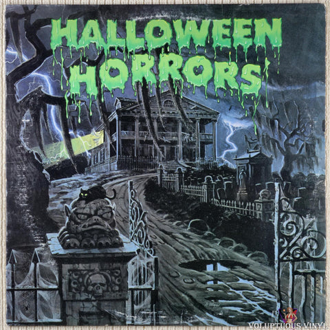 J. Robert Elliot ‎– Halloween Horrors: The Sounds Of Halloween (And Other Useful Effects) vinyl record front cover