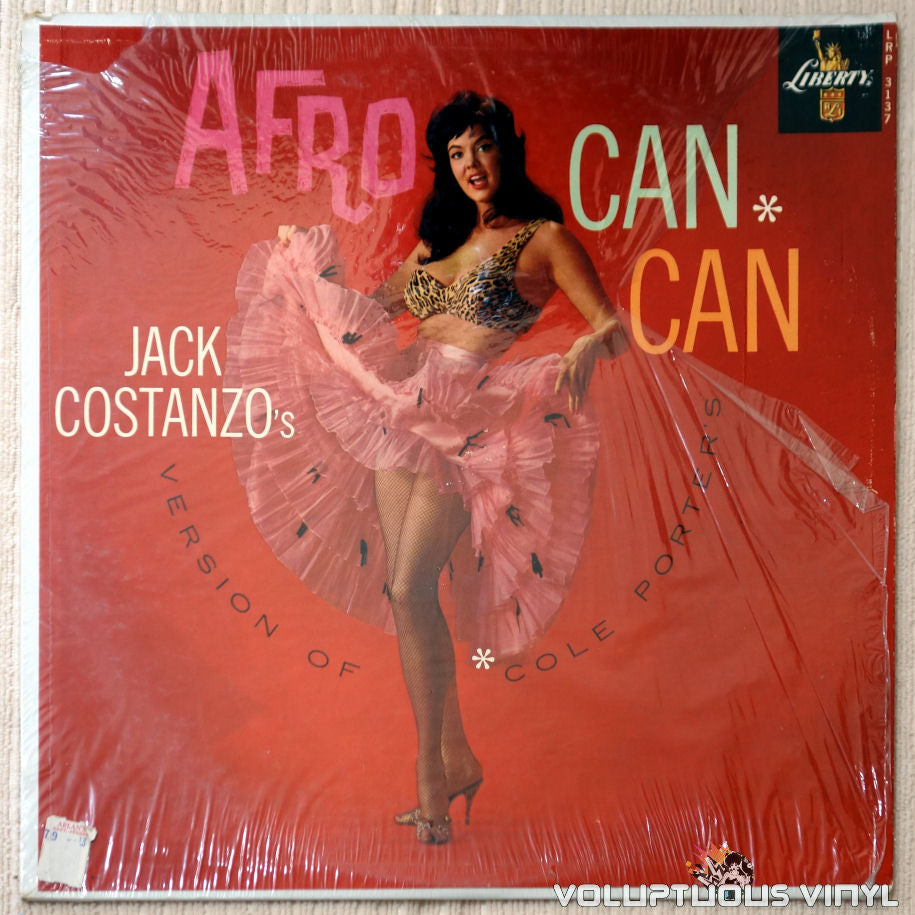 Jack Costanzo ‎– Afro Can-Can - Vinyl Record - Front Cover