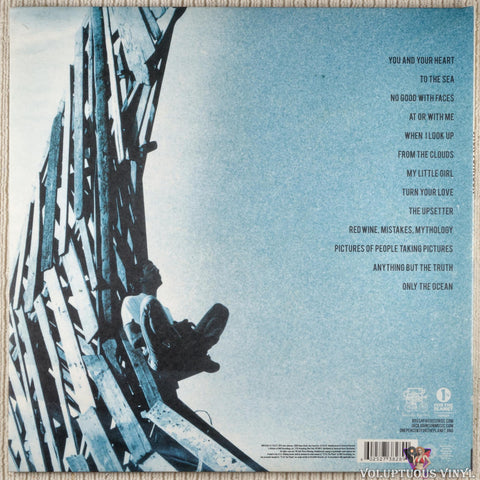Jack Johnson ‎– To The Sea vinyl record back cover