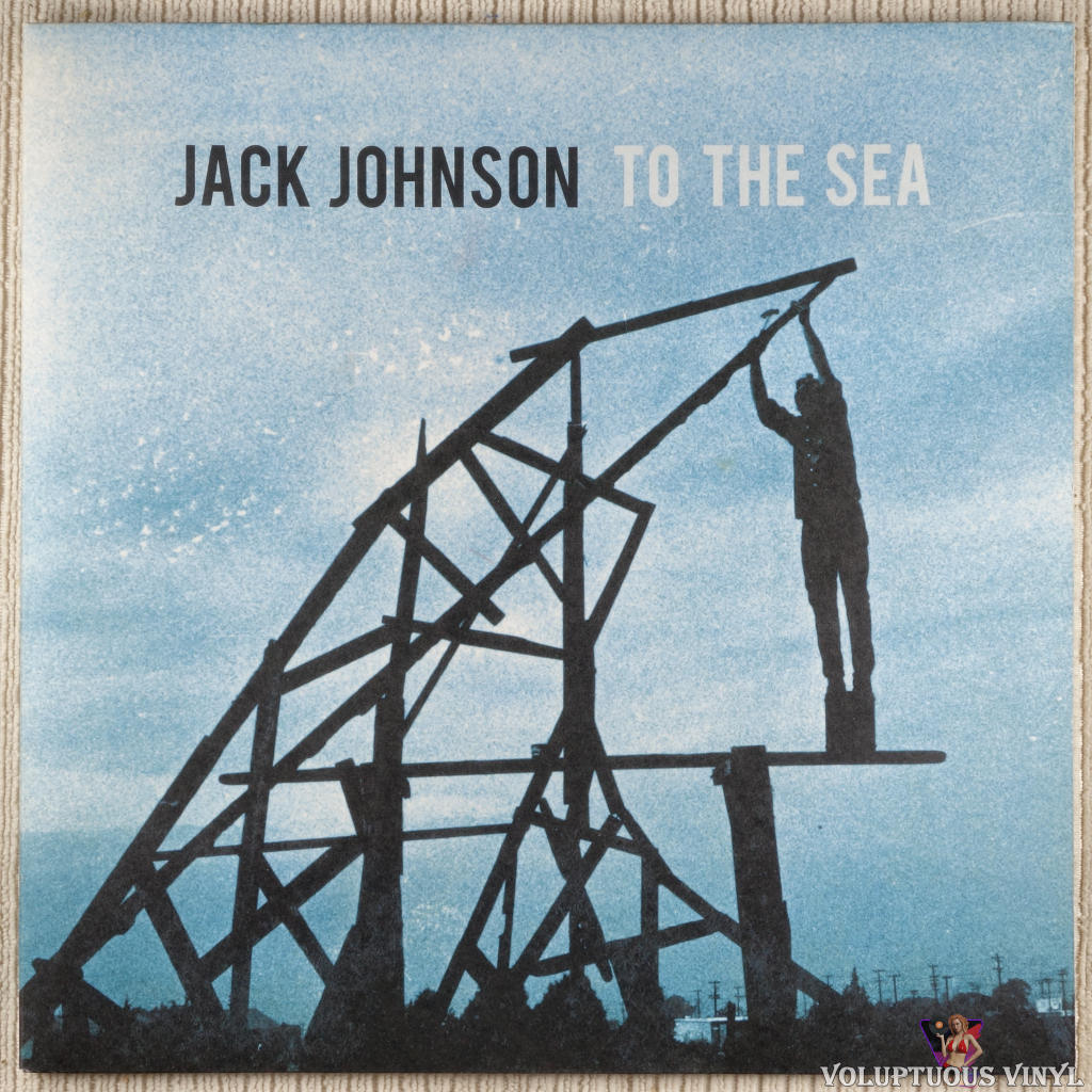 Jack Johnson ‎– To The Sea vinyl record front cover