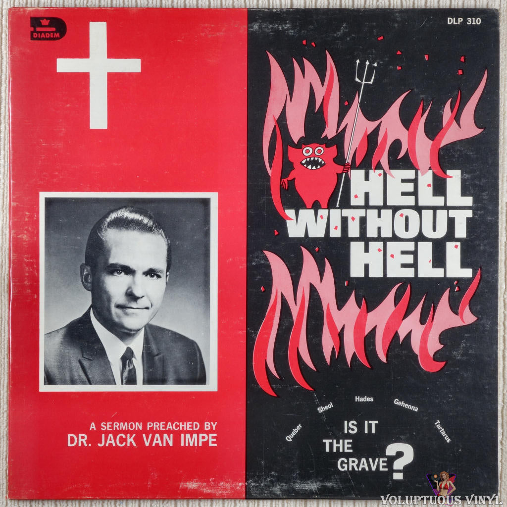 Jack Van Impe ‎– Hell Without Hell vinyl record front cover