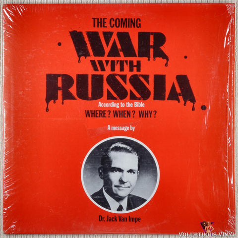 Jack Van Impe ‎– The Coming War With Russia vinyl record front cover