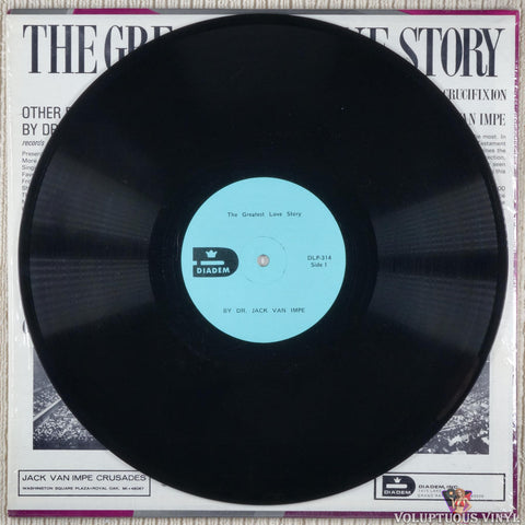 Jack Van Impe ‎– The Greatest Love Story vinyl record 