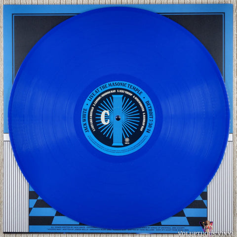 Jack White ‎– Live At The Masonic Temple album II vinyl record
