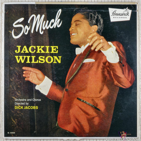 Jackie Wilson – So Much vinyl record front cover