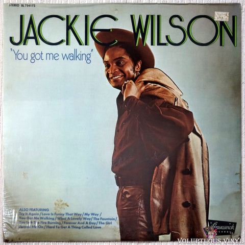 Jackie Wilson ‎– "You Got Me Walking" vinyl record front cover