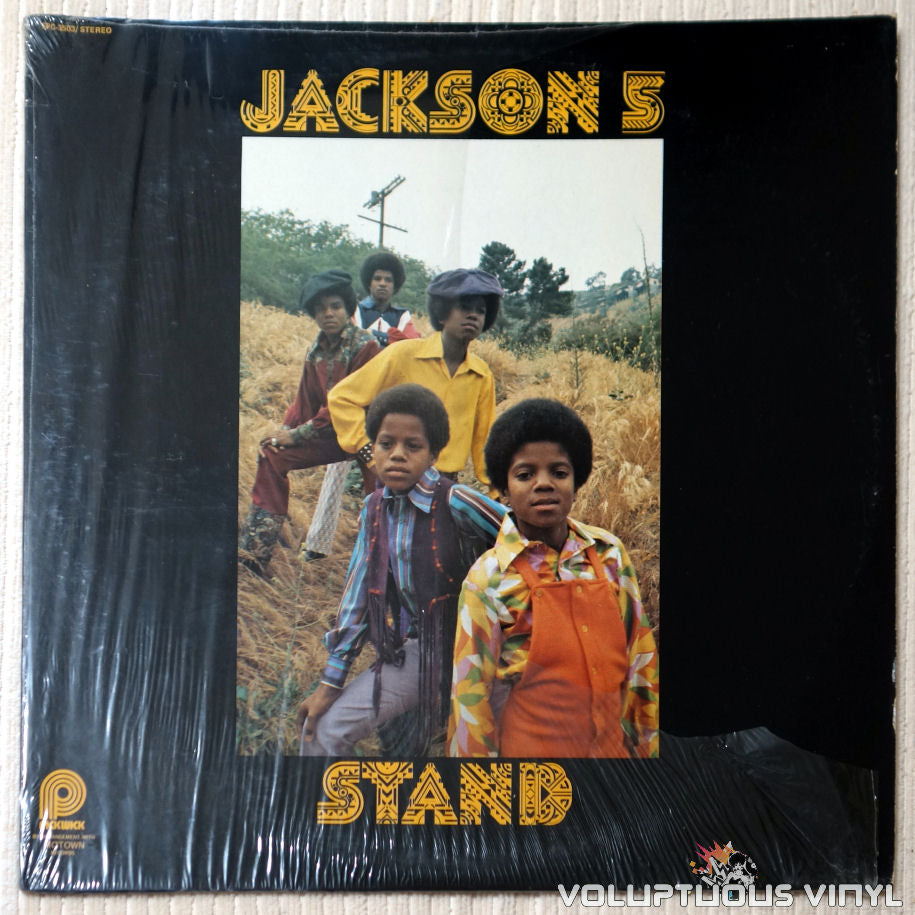 The Jackson 5 ‎– Stand - Vinyl Record - Front Cover