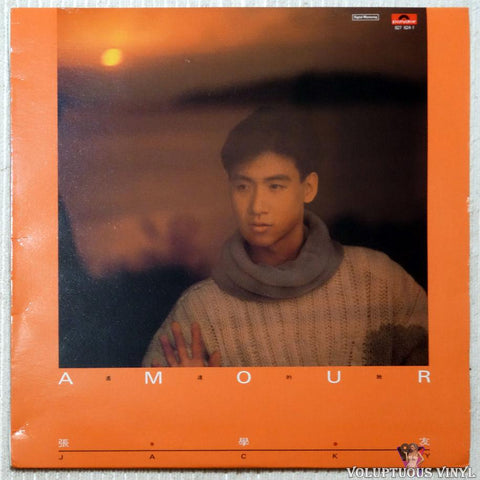 Jacky Cheung 張學友 ‎– Amour 遙遠的她 vinyl record front cover