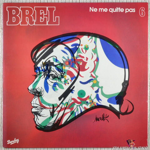 Jacques Brel – Ne Me Quitte Pas vinyl record front cover